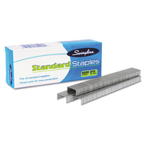 S.F. 1 Standard Economy Chisel Point 210 Full-Strip Staples, 5000/Box by ACCO BRANDS, INC.