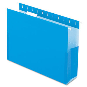 Cardinal Brands, Inc 59203 SureHook Reinforced Hanging Box Files, 3" Exp with Sides, Letter, Blue, 25/Box by ESSELTE PENDAFLEX CORP.