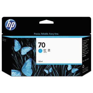 Hewlett-Packard C9452A C9452A (HP 70) Ink Cartridge, Cyan by HEWLETT PACKARD COMPANY