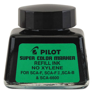 Pilot Corporation 43500 Jumbo Marker Refill Ink, For Permanent Markers, 1 oz Ink Bottle, Black by PILOT CORP. OF AMERICA