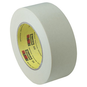 3M 2341 General Purpose Masking Tape 234, 24mm x 55m, 3" Core, Tan by 3M/COMMERCIAL TAPE DIV.