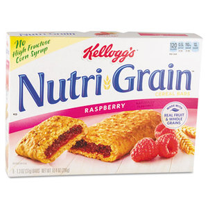 Kellogg NA Co. 35845 Nutri-Grain Cereal Bars, Raspberry, Indv Wrapped 1.3oz Bar, 16/Box by KELLOGG'S