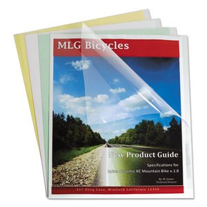 C-Line Products, Inc 31347 Report Covers with Binding Bars, Economy Vinyl, Clear, 8 1/2 x 11, 100/BX by C-LINE PRODUCTS, INC