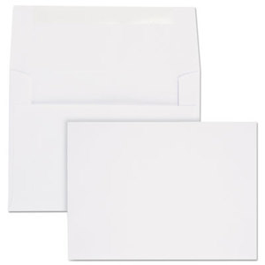 QUALITY PARK PRODUCTS 36417 Greeting Card/Invitation Envelope, Contemporary, #6, White, 100/Box by QUALITY PARK PRODUCTS