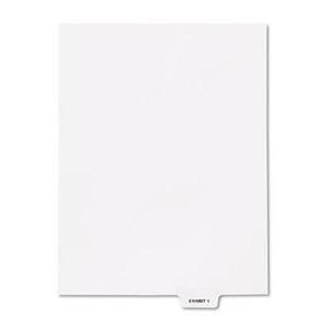 80000 Series Legal Index Dividers, Bottom Tab, Printed "Exhibit I", 25/Pack by KLEER-FAX