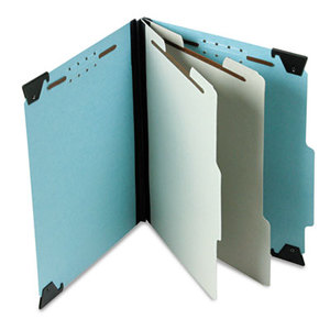 Cardinal Brands, Inc 59252 Pressboard Hanging Classi-Folder, 2 Divider/6-Sections, Letter, Blue by ESSELTE PENDAFLEX CORP.