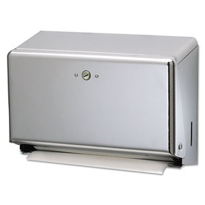 THE COLMAN GROUP, INC T1950XC Mini C-Fold/Multifold Towel Dispenser, Chrome, 11 1/8 x 3 7/8 x 7 7/8 by THE COLMAN GROUP, INC