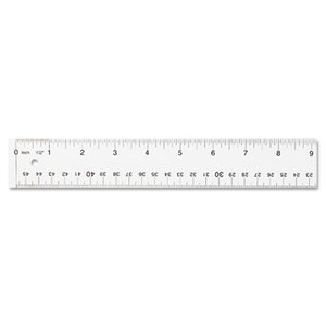 See Through Acrylic Ruler, 18", Clear by ACME UNITED CORPORATION