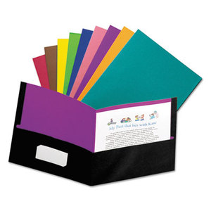 ESSELTE CORPORATION 55774 Twisted Twin Pocket Folder, 100-Sheet Capacity, Assorted by ESSELTE PENDAFLEX CORP.