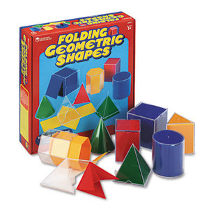 LEARNING RESOURCES/ED.INSIGHTS LER0921 Folding Geometric Shapes, for Grades 2 and Up by LEARNING RESOURCES