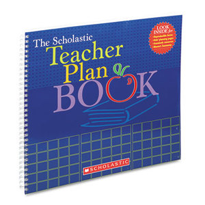 Scholastic 0-439-71056-1 Teacher Plan Book (Updated), Grade K-6, 13 x 11, 96 pages by SCHOLASTIC INC.
