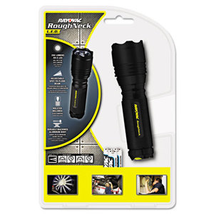 RAY-O-VAC RNT3AAA-B LED Aluminum Flashlight, 3 AAA, Black by RAY-O-VAC