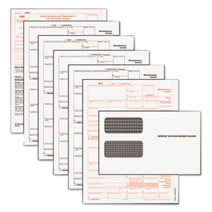 Tax Forms/1099 Misc Tax Forms Kit with 24 Forms, 24 Envelopes, 1 Form 1096 by TOPS BUSINESS FORMS