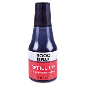 Consolidated Stamp Manufacturing Company 032962 2000 PLUS Self-Inking Refill Ink, Black, 0.9 oz. Bottle by CONSOLIDATED STAMP