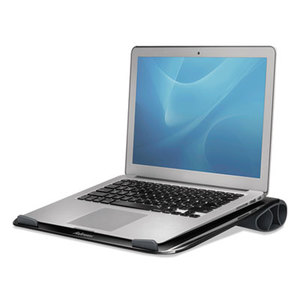 Fellowes, Inc 9473101 I-Spire Series Laptop Lapdesk, 11 3/8 x 15 x 1 7/8, Black/Gray by FELLOWES MFG. CO.