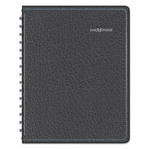 AT-A-GLANCE G57000 Undated Four-Person Group Daily Appointment Book, 7 7/8 x 11, Black, 2016 by AT-A-GLANCE