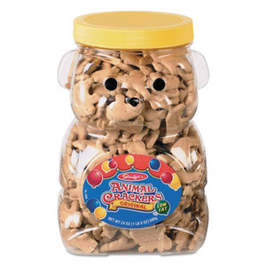 DF STAUFFER BISCUIT COMPANY 011037 Animal Crackers, 24 oz Jar by DF STAUFFER BISCUIT COMPANY