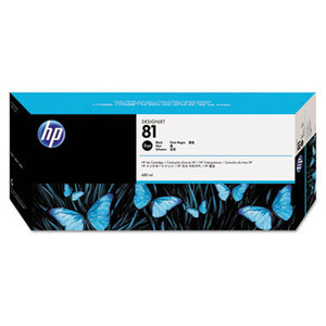 Hewlett-Packard C4930A C4930A (HP 81) Ink Cartridge, 1000 Page-Yield, Black by HEWLETT PACKARD COMPANY