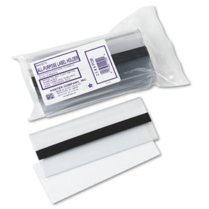 Panter Company, Inc PCM-2-1/2 Clear Magnetic Label Holders, Side Load, 6 x 2-1/2, Clear, 10/Pack by PANTER COMPANY