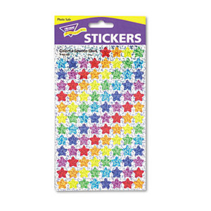 SuperSpots and SuperShapes Sticker Variety Packs, Sparkle Stars, 1,300/Pack by TREND ENTERPRISES, INC.