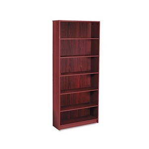 HON COMPANY 1897N 1890 Series Bookcase, Six Shelf, 36w x 11 1/2d x 84h, Mahogany by HON COMPANY