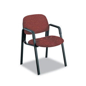 Safco Products 7046BG Cava Urth Collection Straight Leg Guest Chair, Burgundy by SAFCO PRODUCTS