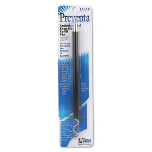 PM Company, LLC 5064 Snap-on Refill for Preventa Deluxe Counter Pen, Medium Pt., Black Ink by PM COMPANY