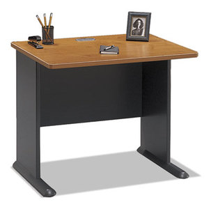 Bush Industries, Inc WC57436 Series A Collection 36W Desk, Natural Cherry by BUSH INDUSTRIES