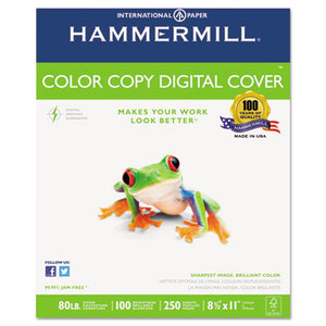 Hammermill 12002-3 Copier Digital Cover Stock, 80 lbs., 8 1/2 x 11, Photo White, 250 Sheets by HAMMERMILL/HP EVERYDAY PAPERS