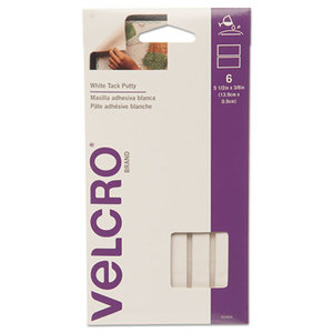 Velcro Industries B.V 91404 Sticky Fix Tak, 6 Bars/Pack, White by VELCRO USA, INC.