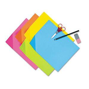 PACON CORPORATION 1712 Colorwave Super Bright Tagboard, 12 x 18, Assorted Colors, 100 Sheets/Pack by PACON CORPORATION