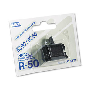 R50 Replacement Ink Roller, Black by MAX USA CORP.