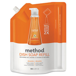 Method Products, Inc 01165 Dish Pump Refill, Clementine Scent, 36 oz Pouch by METHOD PRODUCTS INC.