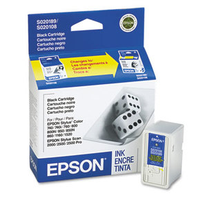 Epson Corporation S189108 S189108 Ink, 634 Page-Yield, Black by EPSON AMERICA, INC.