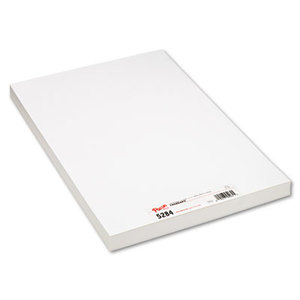 Medium Weight Tagboard, 18 x 12, White, 100/Pack by PACON CORPORATION