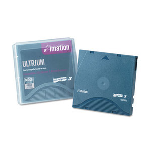 Imation Corp 17532 1/2" Ultrium LTO-3 Cartridge, 2200ft, 400GB Native/800GB Compressed Capacity by IMATION