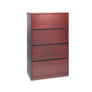HON COMPANY 10516NN 10500 Series Four-Drawer Lateral File, 36w x 20d x 59-1/8h, Mahogany by HON COMPANY