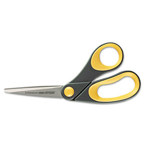 ACME UNITED CORPORATION 14850 Non-Stick Titanium Bonded Scissors, 8" Bent by ACME UNITED CORPORATION