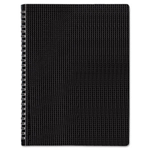 REDIFORM OFFICE PRODUCTS B41.81 Poly Cover Notebook, 8 1/2 x 11, Ruled, Twin Wire Bound, Black Cover, 80 Sheets by REDIFORM OFFICE PRODUCTS