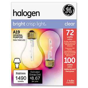 General Electric Company 78798 Halogen Bulb, Globe, 72 Watts by GENERAL ELECTRIC CO.