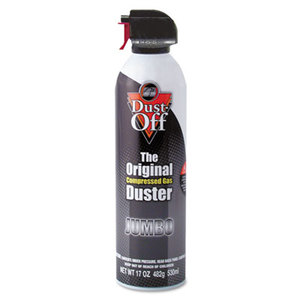 FALCON SAFETY PRODUCTS, INC DPSJMB Disposable Compressed Gas Duster, 17 oz Can by FALCON SAFETY