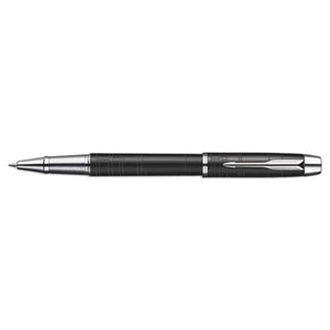 Sanford, L.P. 1795247 IM Premium Roller Ball Pen, Matte Black/Chrome Barrel, Black Ink, Fine by SANFORD