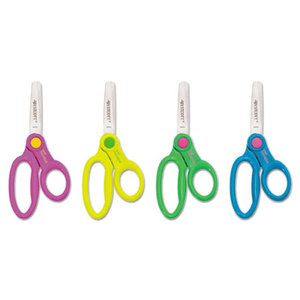 ACME UNITED CORPORATION 14606 Kids Scissors With Antimicrobial Protection, Assorted Colors, 5" Blunt by ACME UNITED CORPORATION