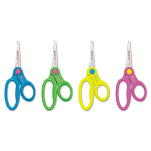 ACME UNITED CORPORATION 14607 Kids Scissors With Antimicrobial Protection, Assorted Colors, 5" Pointed by ACME UNITED CORPORATION