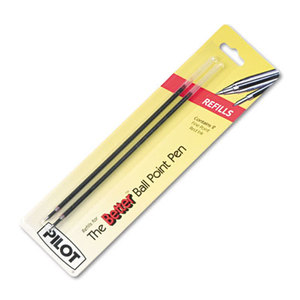 Pilot Corporation 77217 Refill, Non-retract Better/BetterGrip/EasyTouch Ballpoint, Fine, Red, 2/Pack by PILOT CORP. OF AMERICA