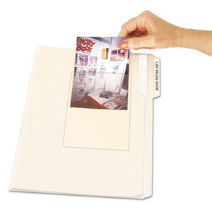 C-Line Products, Inc 70346 Peel & Stick Photo Holders for 3-1/2 x 5 & 4 x 6 Photos, 4-3/8 x 6-1/2, Clear by C-LINE PRODUCTS, INC