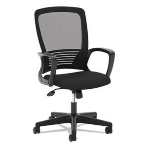 BASYX BSXVL525ES10 VL525 Mesh High-Back Task Chair, Black by BASYX