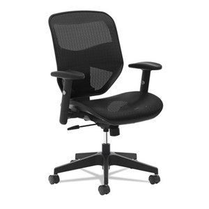 BASYX BSXVL534MST3 VL534 Mesh High-Back Task Chair, Black by BASYX