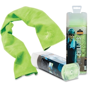 Ergodyne 12439 Evaporative Cooling Towel, Lime by Chill-Its