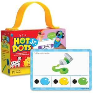 Educational Insights Hot DotsJr. Card Sets, Colors by Hot Dots